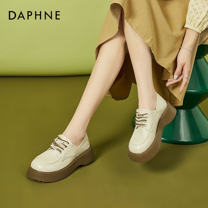 DAPHNE 达芙妮 春秋百搭休闲鞋乐福单鞋 69元（需用券）