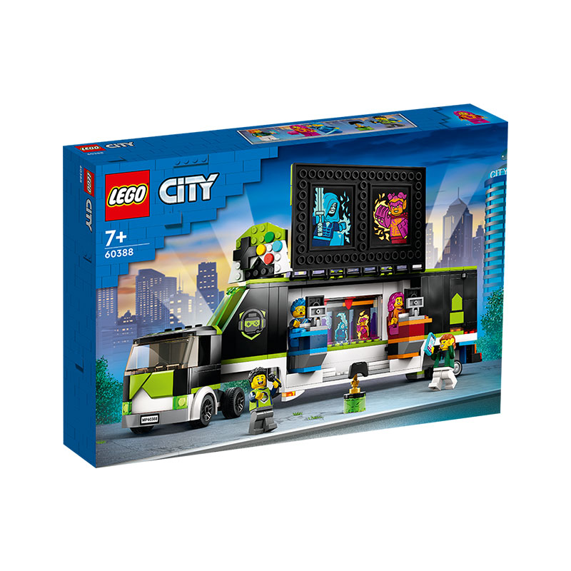 LEGO 乐高 城市系列60388 电子竞技大赛卡车拼装积木玩具 308.62元