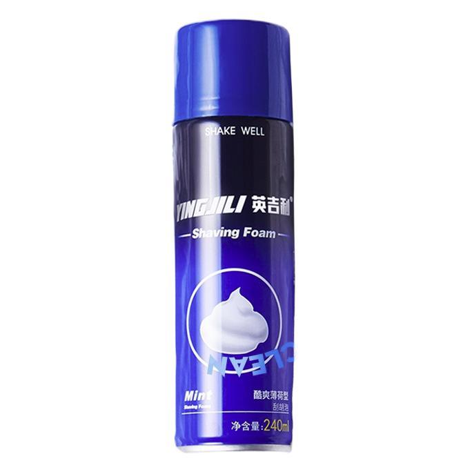 英吉利 男士刮胡泡 酷爽薄荷型 240ml 5.11元