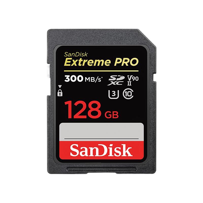 SanDisk 闪迪 至尊超极速系列 Extreme PRO SD存储卡 128GB（UHS-III、V90、C10） 1299元