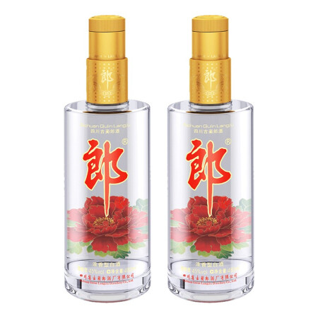 LANGJIU 郎酒 顺品郎 金盖 45度 浓酱兼香型白酒 480mL 2瓶 64.12元（需用券）