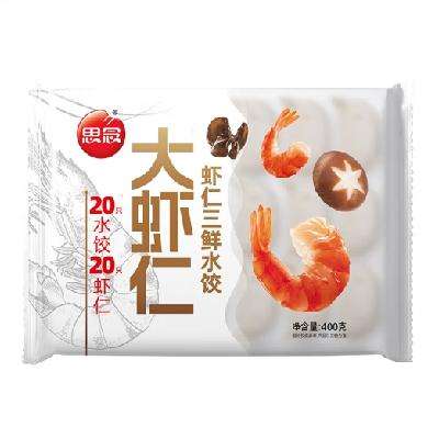 思念 虾仁三鲜水饺400g 40.1元（13.37元/件）