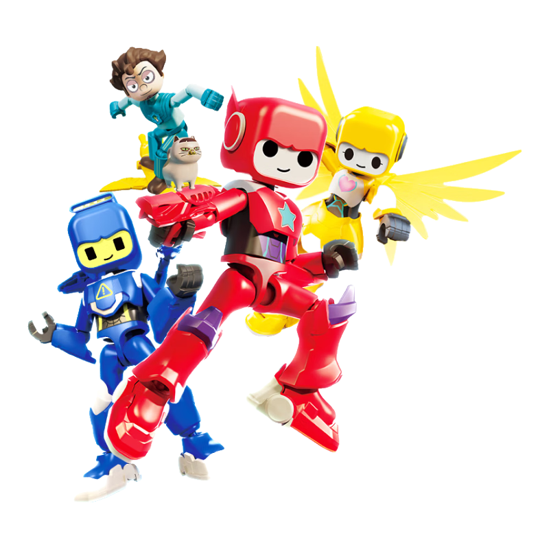 布鲁可 布布鲁鲁可可蔡博士积木人 单盒随机发货 7.91元