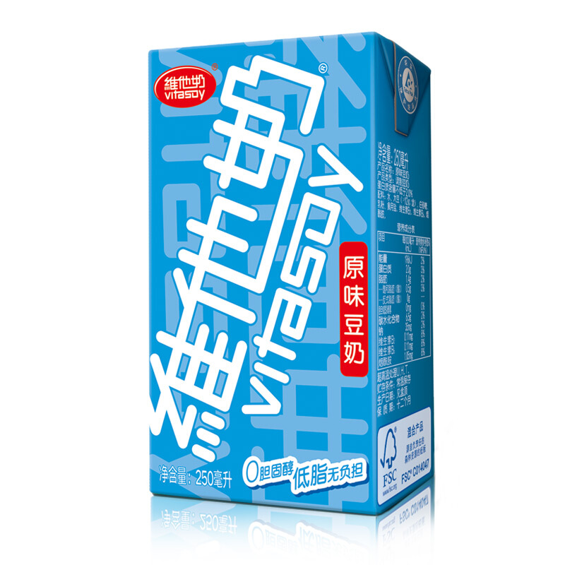 88VIP：vitasoy 维他奶 原味豆奶250ml*16盒 34.1元（需用券）