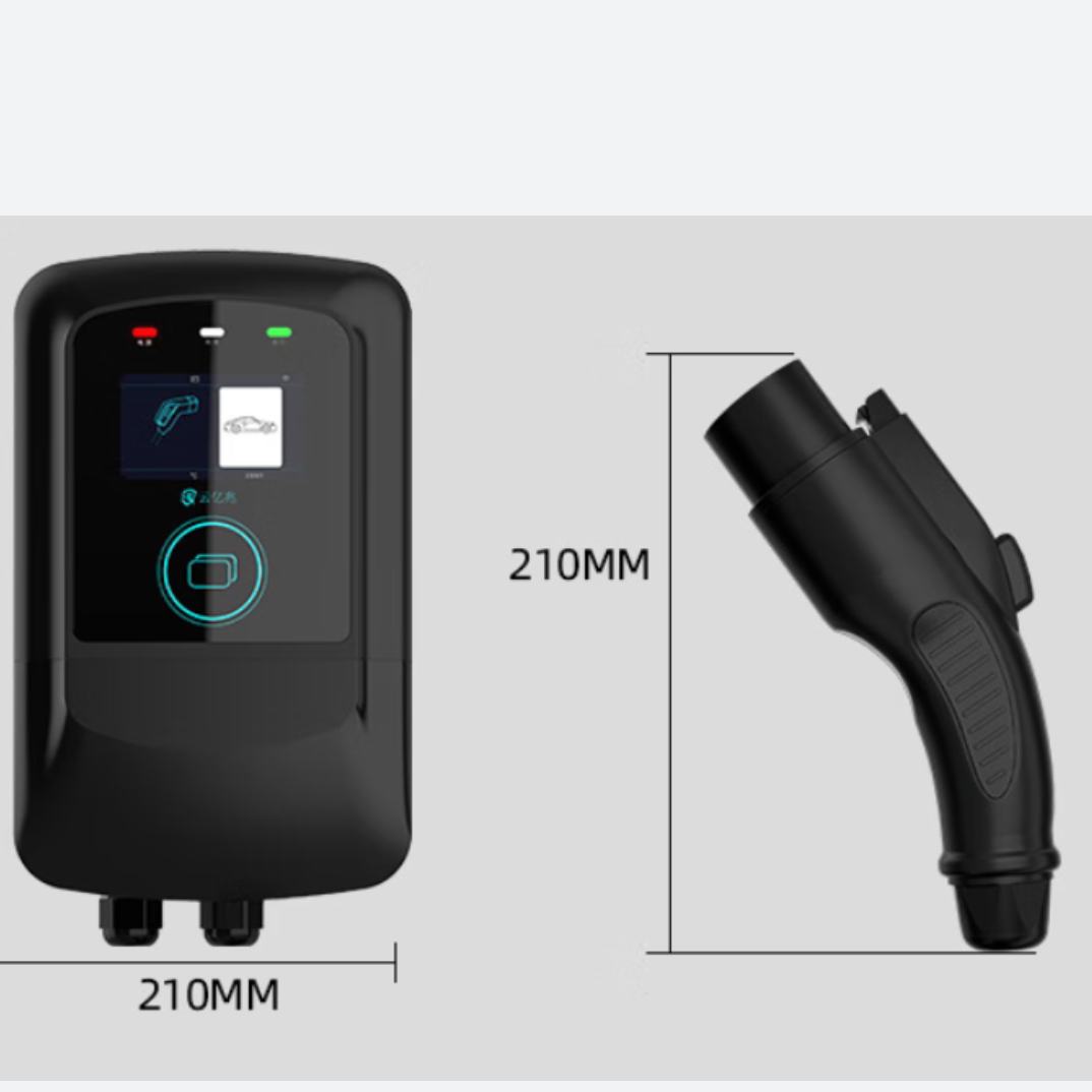 PLUS会员：云亿兆 充电桩新能源7kw电动汽车家用通用器直销 即插即充-指示灯