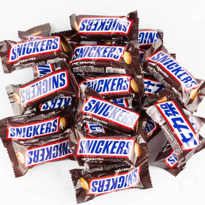 others 其他 Snickers 士力架 花生夹心巧克力 200g 10条 14.9元（需用券）