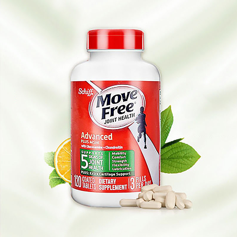 Move Free 益节 MoveFree益节 氨糖软骨素MSM护关节绿瓶120粒 美国进口 174元（需用