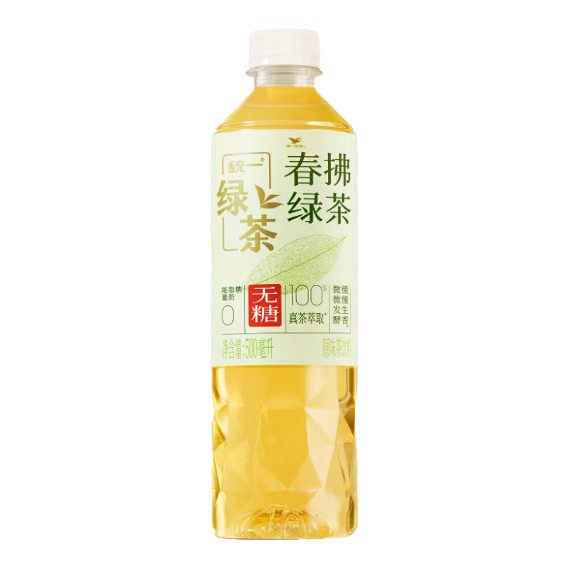 plus会员：统一 无糖春拂绿茶0糖0脂100﹪真茶萃取原味 500ml*15瓶 33.91元（需领