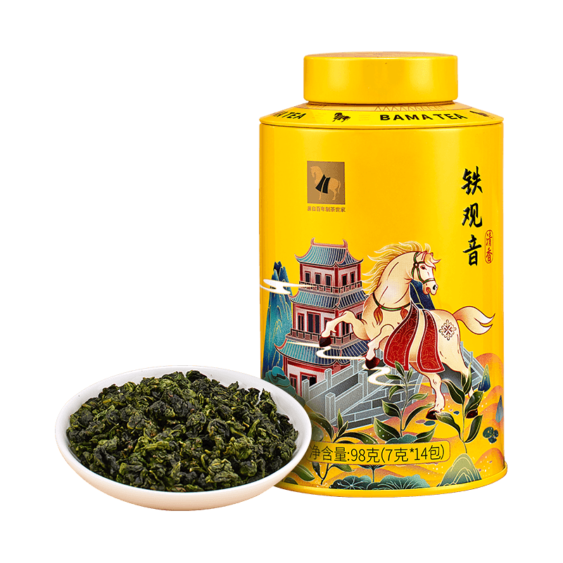 bamatea 八马茶业 安溪铁观音 98g 23.87元（需买3件，需用券）