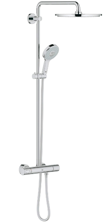 【含税直邮】Grohe 高仪 Rainshower 310 淋浴系统 壁挂带恒温器 花洒套装 27966000 