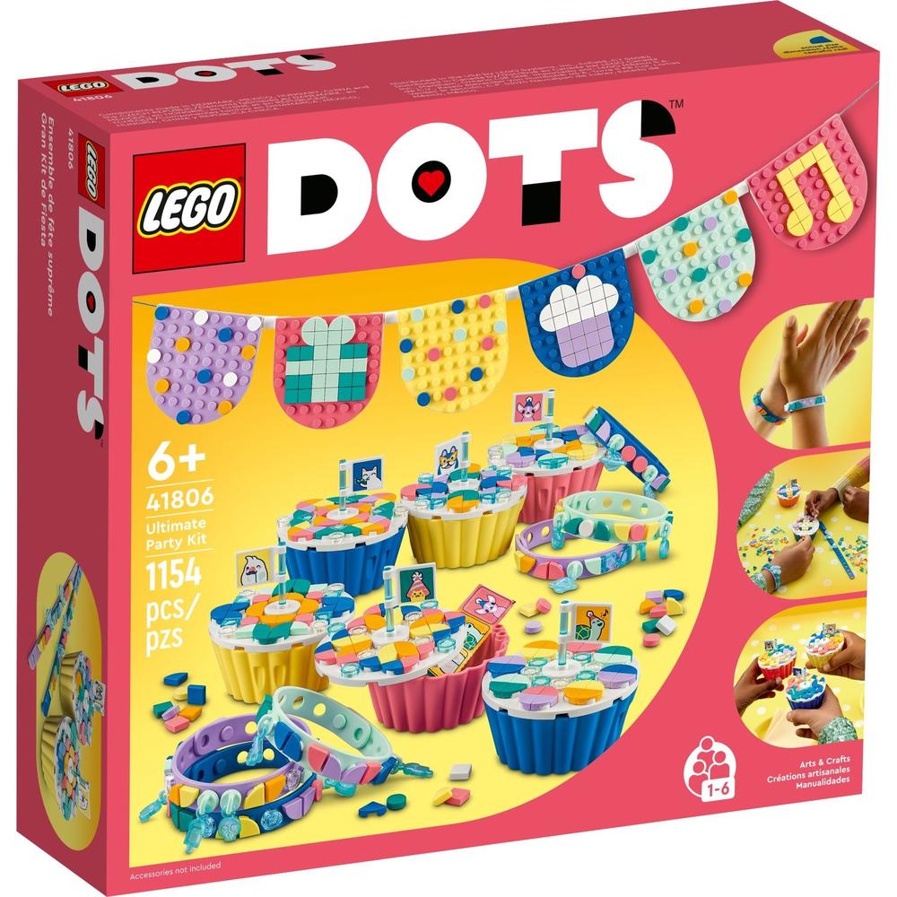 LEGO 乐高 DOTS点点世界系列 41806 豪华派对组合 254.45元（需用券）