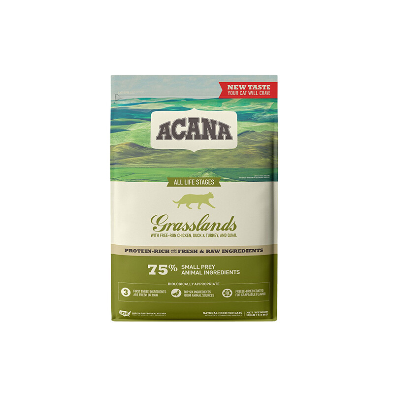 ACANA 爱肯拿 草原家禽鸭肉猫粮1.8kg 132元（需用券）