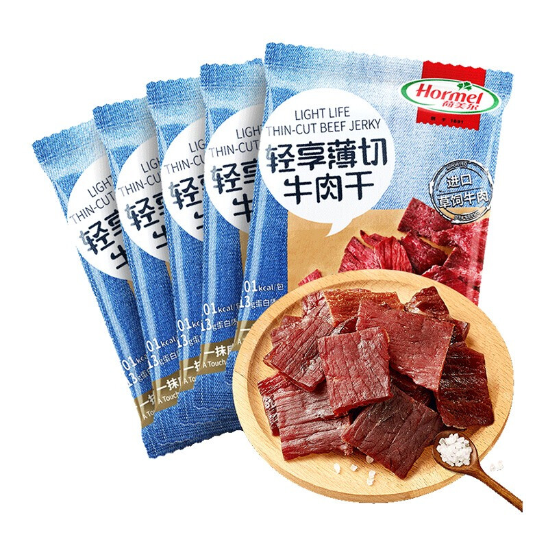 Hormel 荷美尔 轻享薄切牛肉干/萨拉米肠 35g*6包 99.9元