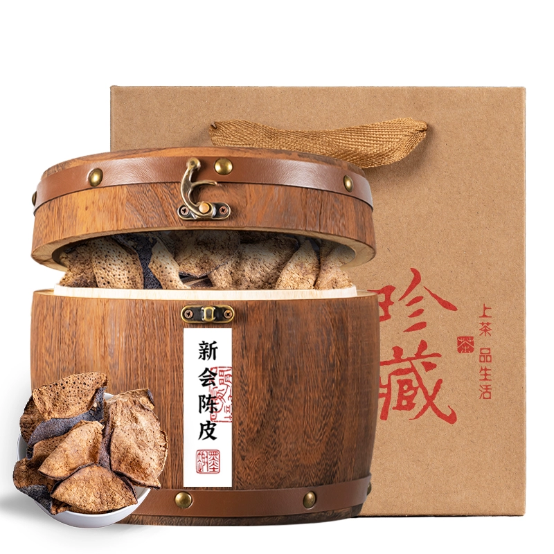 翠春园 木桶装陈皮橘皮泡水新茶200g ￥58