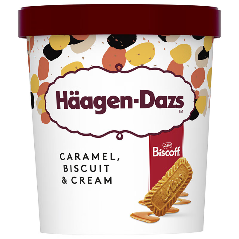 Häagen·Dazs 哈根达斯 焦糖饼干碎冰淇淋 460ml 41.48元（需买4件，需用券）