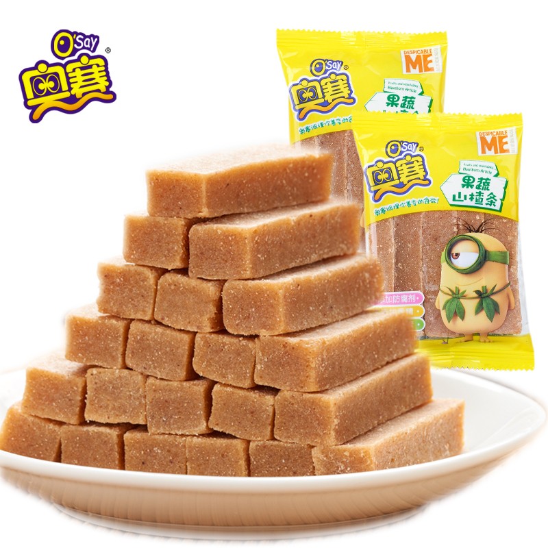 OSay 奥赛 原味山楂条 1000g 23.8元（需用券）