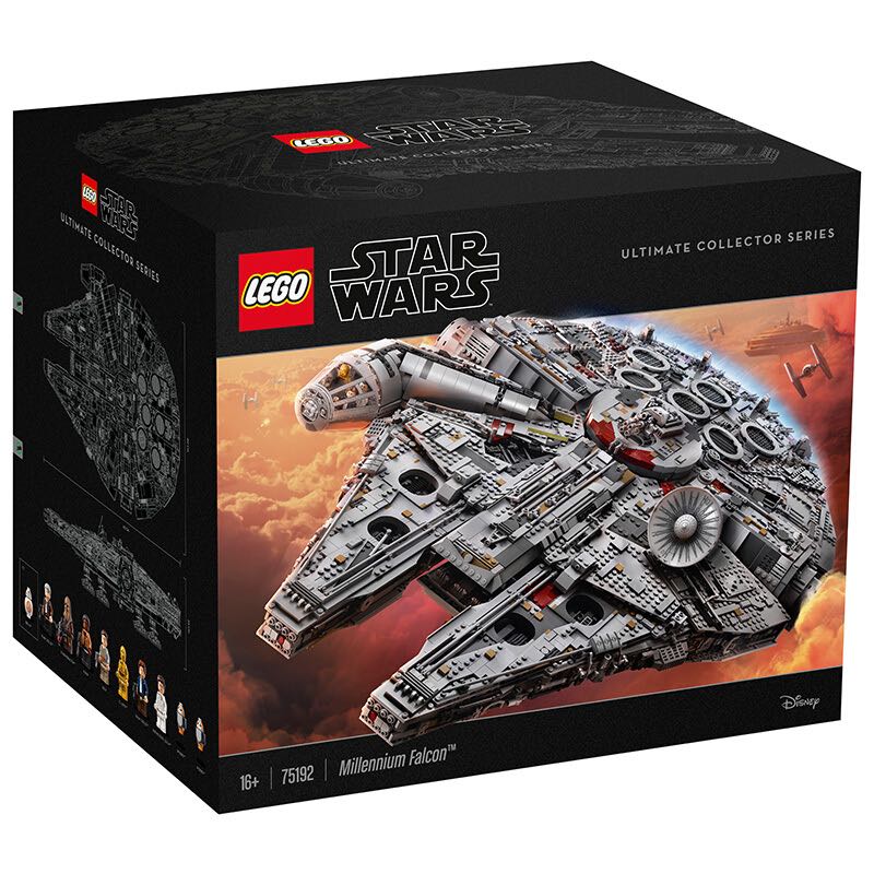 百亿补贴：LEGO 乐高 Star Wars星球大战系列 75192 豪华千年隼号 积木模型 3707元