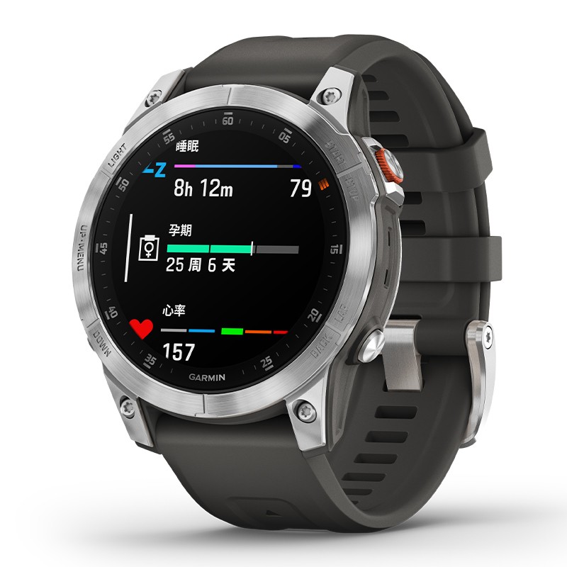 GARMIN 佳明 epix 运动手表 石墨灰 47mm 精英版 3530元（需用券）