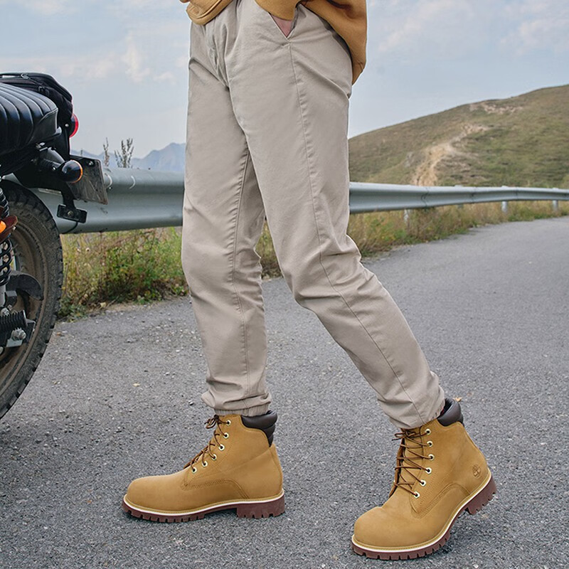 Timberland 官方踢不烂男鞋大黄靴马丁靴户外|37578 37578M/小麦色 43.5 鞋内：27.5cm