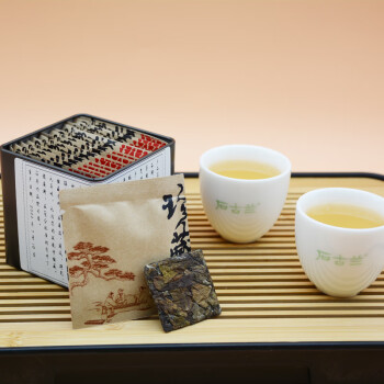 石古兰 2016年福鼎大白茶珍藏寿眉饼干茶 60克 ￥19.5