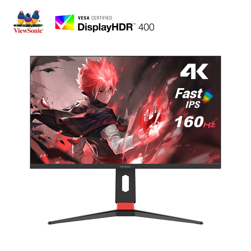 ViewSonic 优派 27英寸 4K 160Hz FastIPS HDMI2.1 HDR400 升降旋转 1786.51元（需用券）