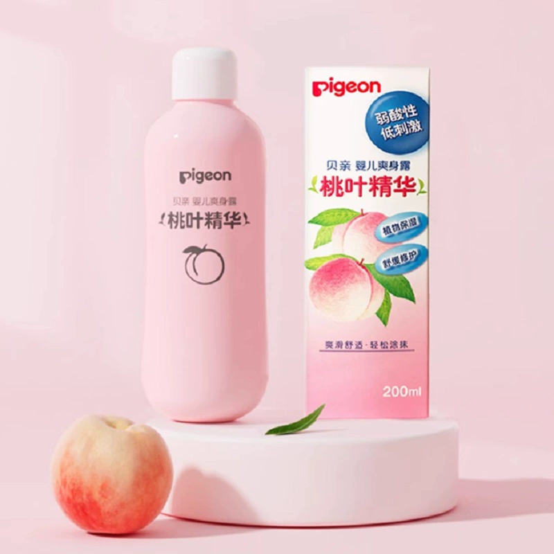 贝亲新生婴儿专用桃叶爽身露200ml 券后22.5元