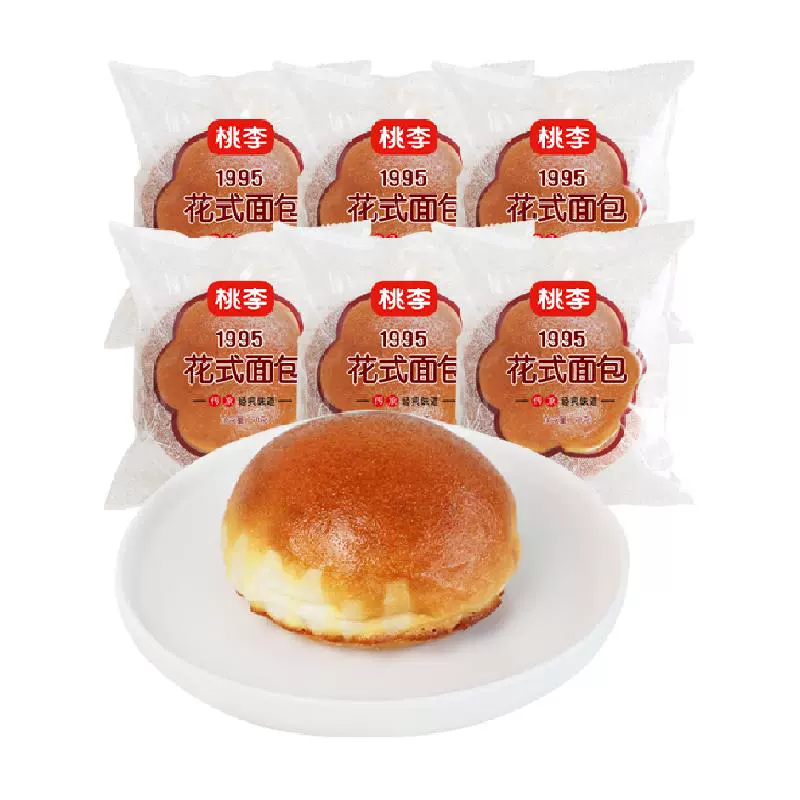 桃李 花式面包420g×1箱 ￥18.9