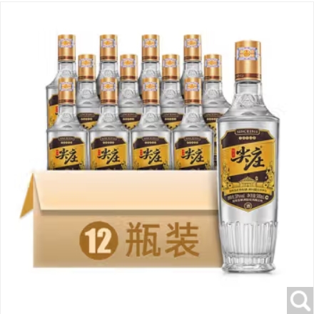 WULIANGYE 五粮液 高光尖庄（优级） 12瓶 +绿茶碧螺春60g 补贴倒计时！ 277.46元