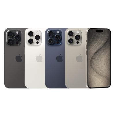 百补：Apple/苹果 iPhone 15 Pro 128GB 6438元