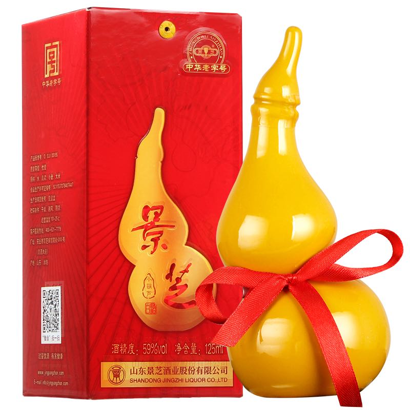 景芝 小葫芦 59%vol 白酒 125ml 单瓶装 19.5元