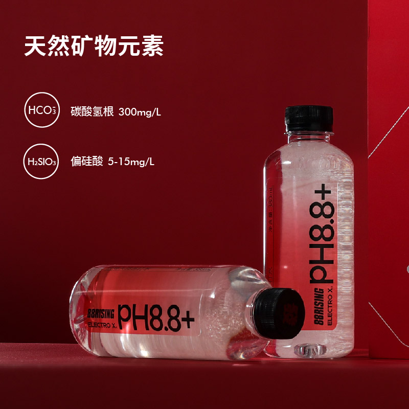 ELECTROX 天然苏打水 碱性饮用水 380ml*24瓶 114元（需买2件，共228元，折扣）