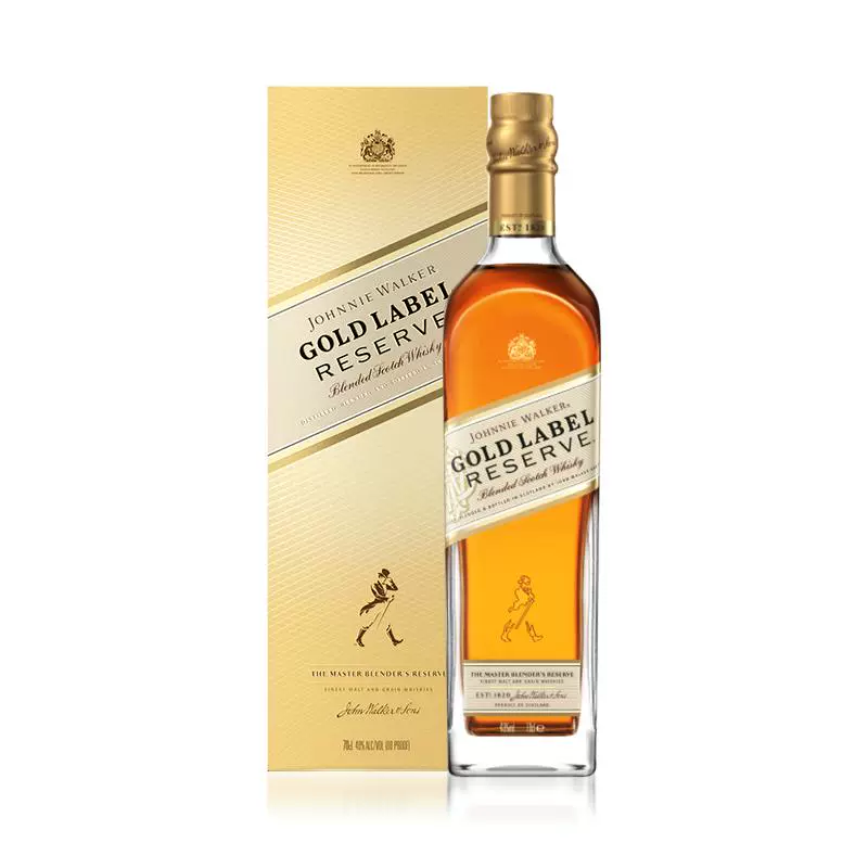 JOHNNIE WALKER 尊尼获加 苏格兰 金牌750ml+置酒酒架 ￥250