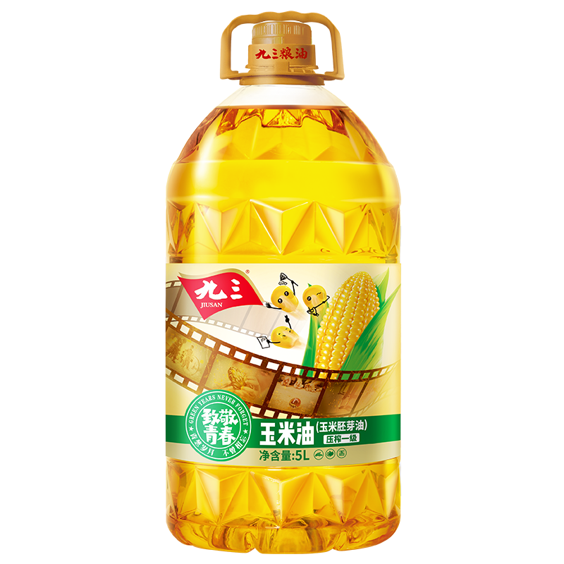 九三 玉米油5L 非转基因 压榨 食用油 致青春系列 ￥54.4