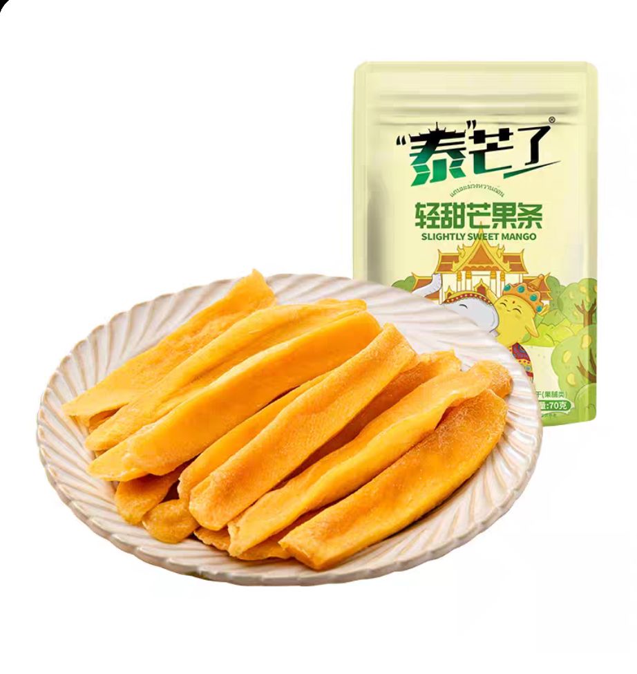 88VIP：泰芒了 轻甜芒果条 70g 4.02元（需用券）