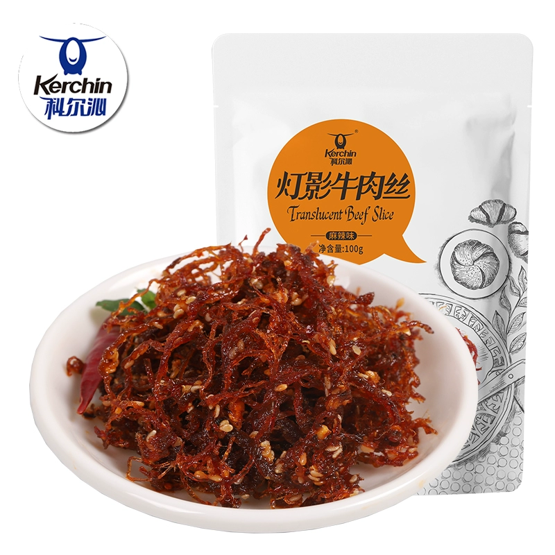 拍2件科尔沁灯影牛肉100g*2袋 券后17元