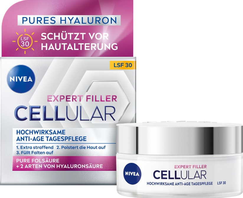 【含税直邮】NIVEA 妮维雅 Cellular Expert Filler 高效抗衰老日霜 LSF30 到手约￥107