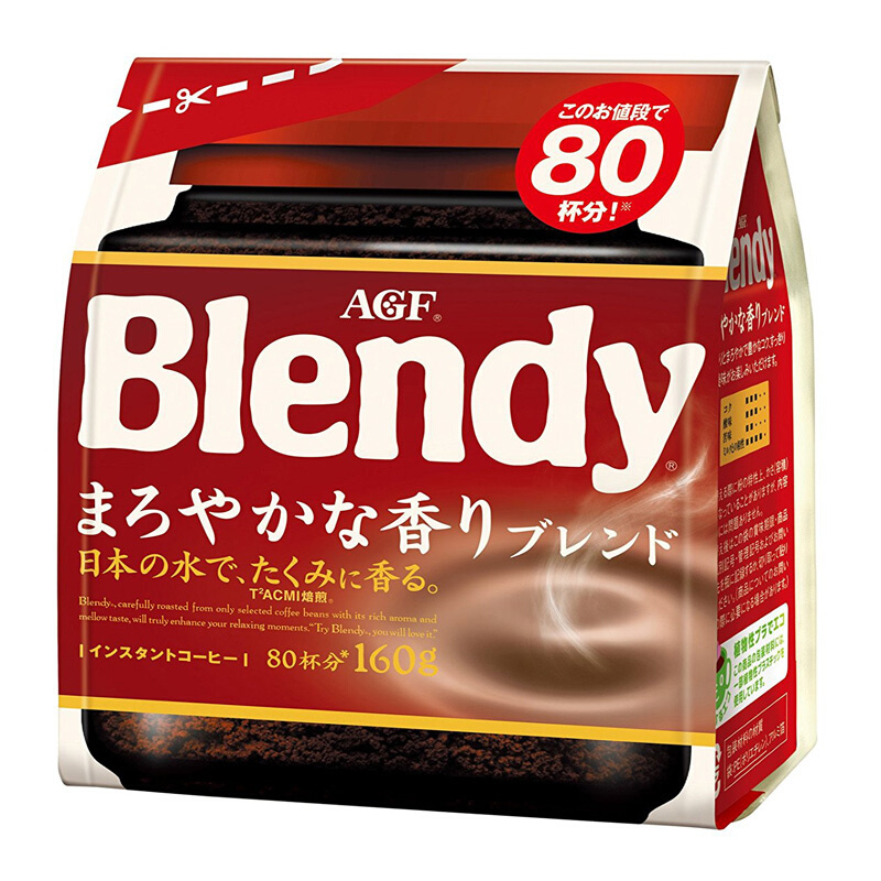 京东商城0点开始agfblendy系列牛奶速溶咖啡少糖三合一77g30支299元可