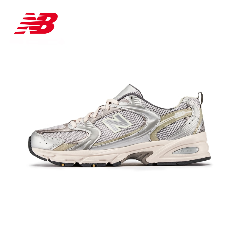 new balance NB530 官方老爹鞋男鞋女鞋夏季情浅灰 MR530KMW 37(脚长22.5cm) 558.72元