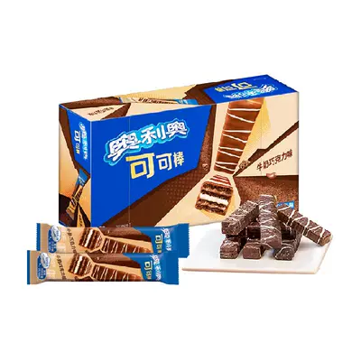 88VIP：奥利奥牛奶巧克力威化饼干313.2g*2件 10.13元（合5.07元/件、返20猫超卡