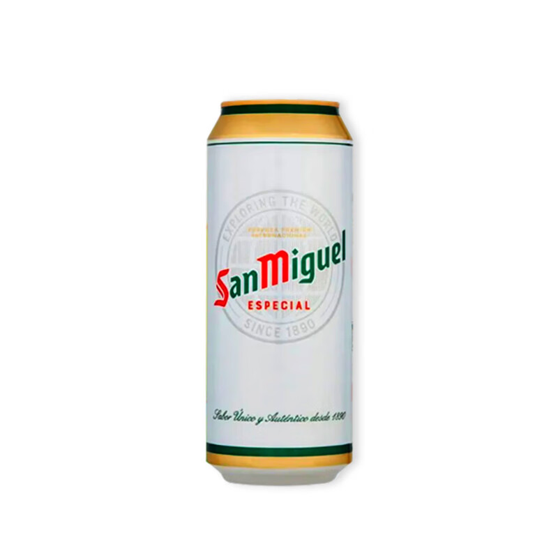 今日必买：SAN MIGUEL 生力 啤酒 黄啤 西班牙进口 440ml*20罐 整箱 24年10月到期 8