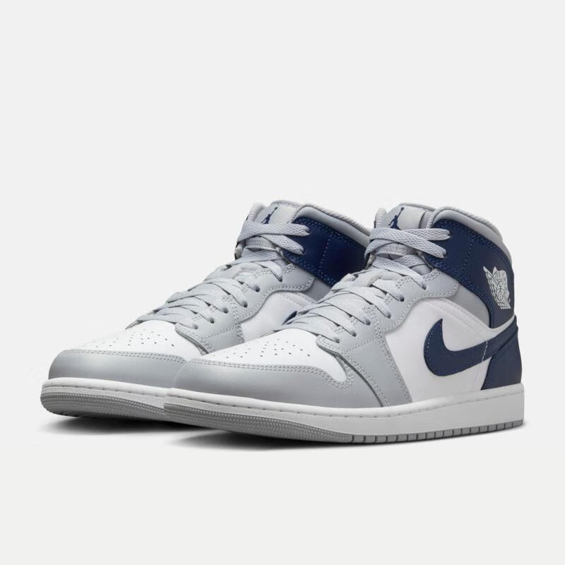 再补券、plus会员：NIKE 耐克 AIR JORDAN 1 MID 男子运动鞋 594.41元包邮