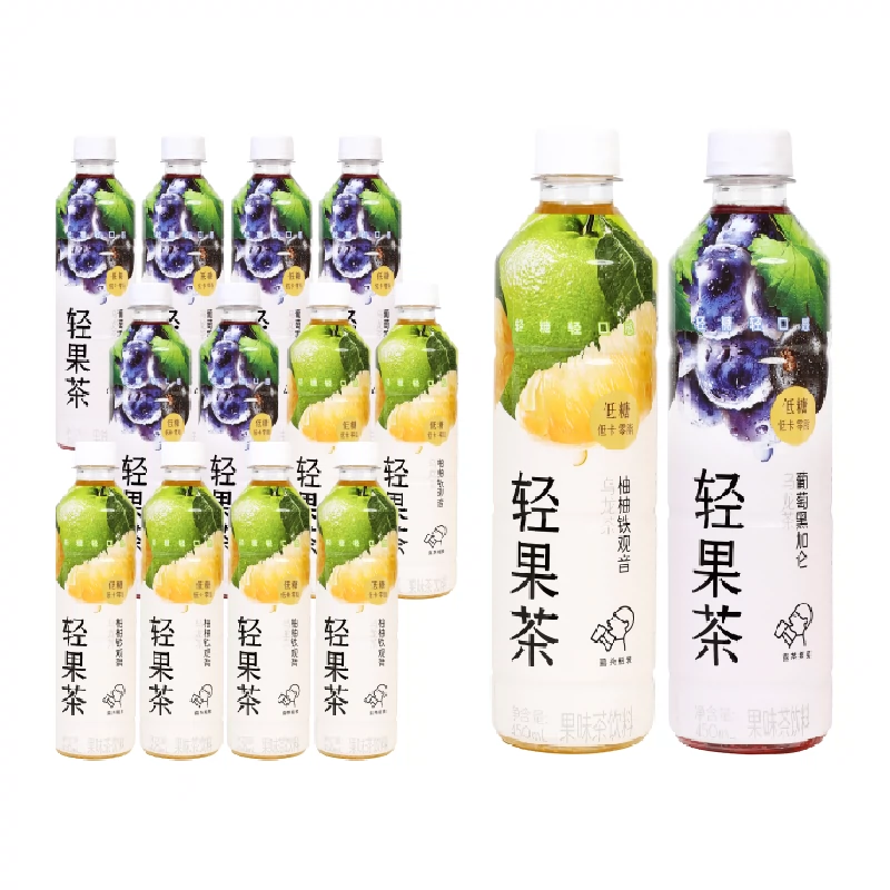 喜茶轻果茶450ml*12瓶 券后48.9元