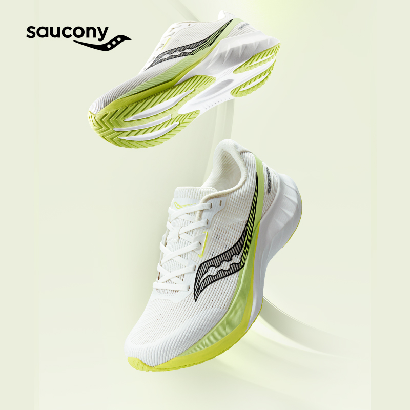 saucony 索康尼 24年新款Tide浪潮2减震保护跑步鞋慢跑训练轻量透气 599元