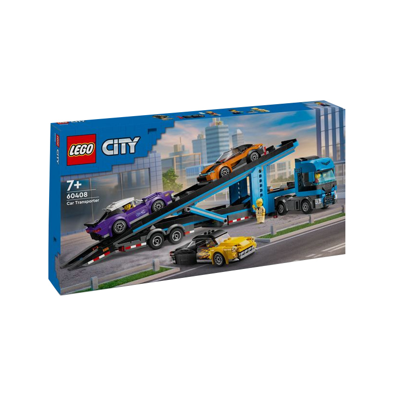 LEGO 乐高 60408 跑车运输车 拼装积木玩具 521.55元