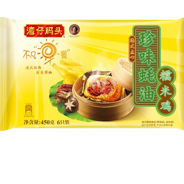 湾仔码头 珍味耗油糯米鸡 450g 21.9元（需用券）