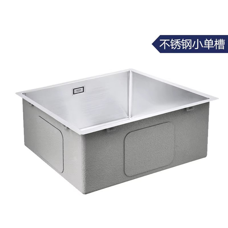 GROHE 高仪 K500手工小单槽 不锈钢水槽 500x450x200mm 红色 1288.8元（需用券）