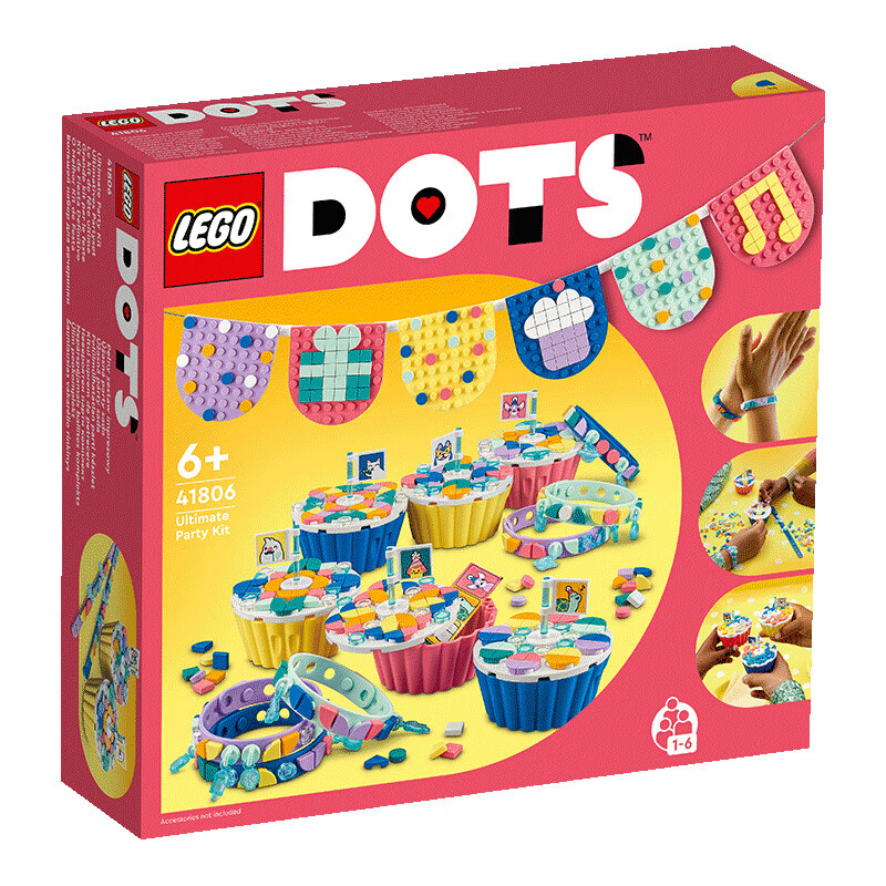 LEGO 乐高 DOTS点点世界系列 41806 豪华派对组合 254.45元（需用券）