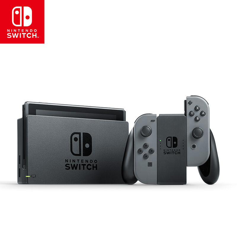 百亿补贴：Nintendo 任天堂 国行 Switch 游戏主机 续航增强版 灰色 1237元包邮（