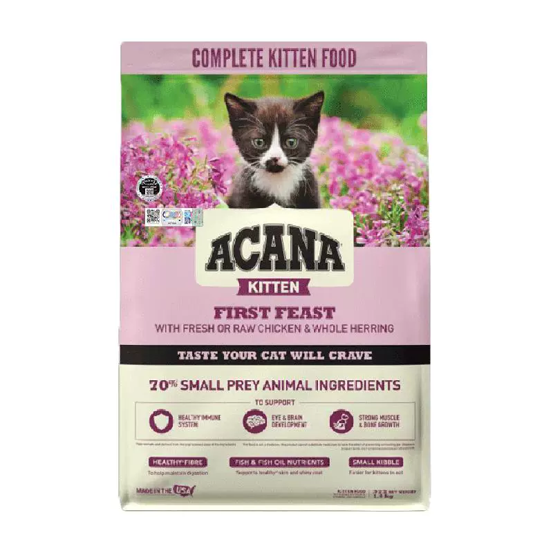 ACANA 爱肯拿 第一盛宴幼猫猫粮 1.8kg ￥141.05