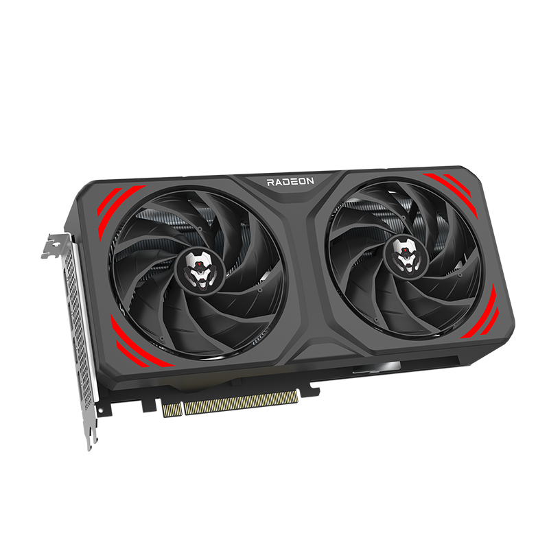 VASTARMOR 瀚铠 AMD RX7700XT 12G 合金双风扇 RGB 电竞游戏显卡 ￥2754.05